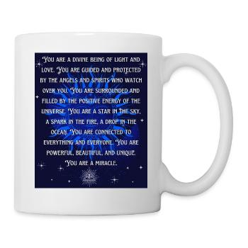 Astrologie Dire anglais - Mug blanc - blanc - Droite