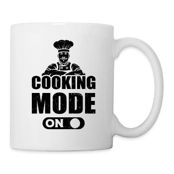 Mode de cuisson sur Cook Chef Restaurant Chef Cooks Fo - Mug blanc - blanc - Droite