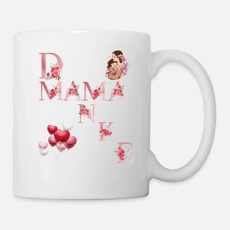 Design de la fête des mères - Mug blanc - blanc