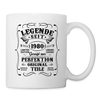 1980 - Tasse - Weiß - Rechts