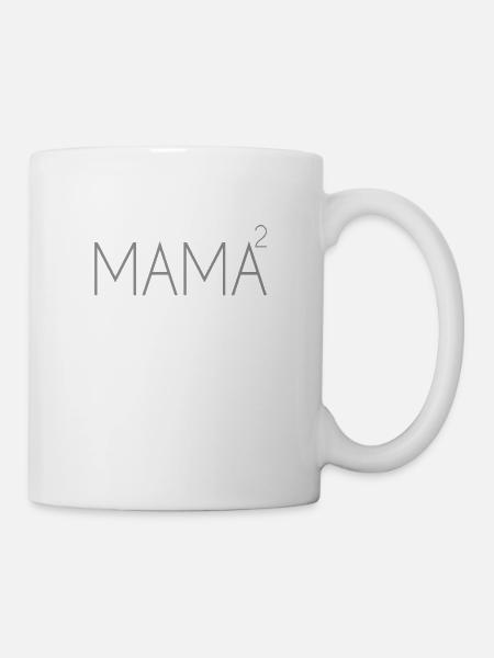 Mama von 2 Kindern - Tasse - Weiß