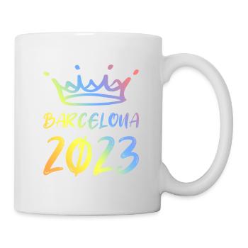 Barcelona 2023 - Tasse - Weiß - Rechts