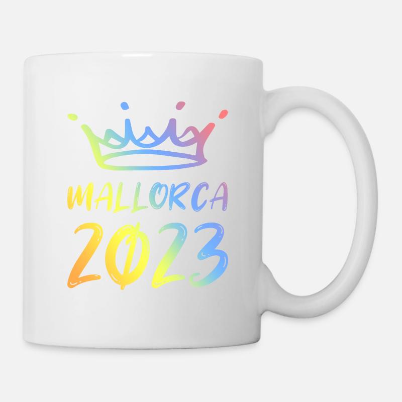 Mallorca 2023 - Tasse - Weiß