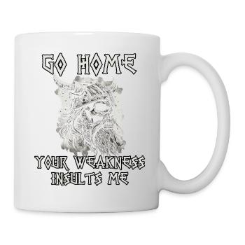 Tenue d’entraînement Viking Nordmann Bodybuilding - Mug blanc - blanc - Droite