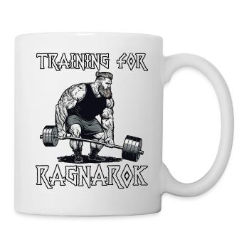 Entraînement viking pour Ragnarok Warrior Vikings - Mug blanc - blanc - Droite