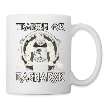 Viking Fitness Motif Northman Warrior Vikings - Mug blanc - blanc - Droite