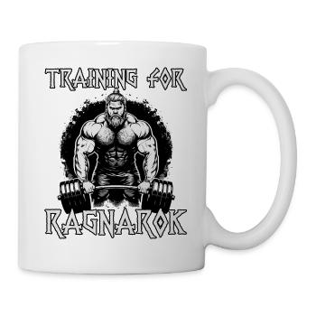 Deadlift Wikinger Nordischer Krieger Wikinger - Tasse - Weiß - Rechts