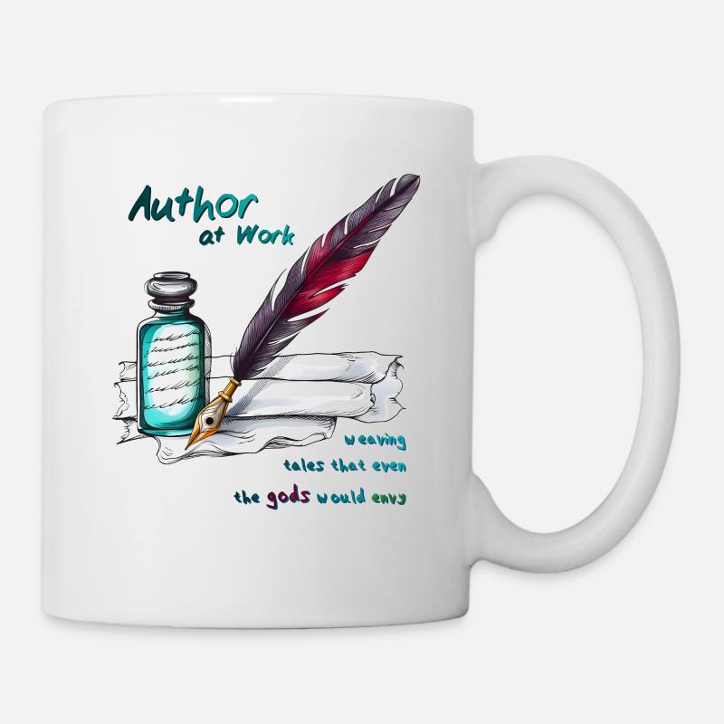 Author at Work - Tasse - Weiß