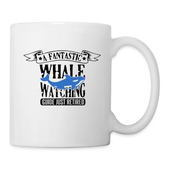 Marine mammals for orca watching and humpback whale - Mug - white - Right
