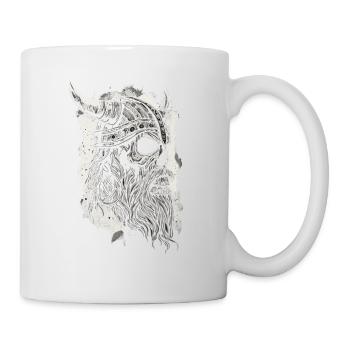 Vikings Guerriers nordiques Asgard Valhalla Midgard - Mug blanc - blanc - Droite