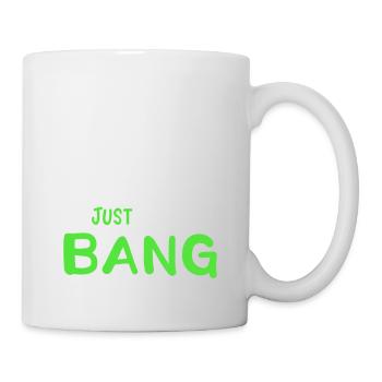 I Just Wanna Bang Car Audio Technician - Tasse - Weiß - Rechts