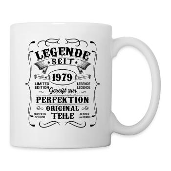 1979 Vintage Original 1979 Geburtstagsgeschenk - Tasse - Weiß - Rechts