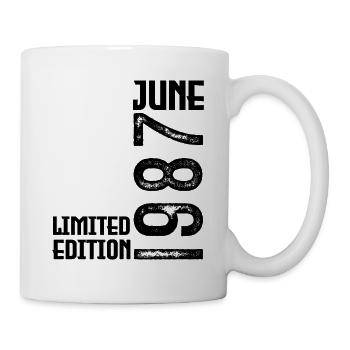 Gift June 1987 anniversary June 1987. June 1987 - Mug - white - Right