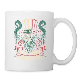 Cthulhu For President, Election 2024 Cosmic Horror - Mug - white - Right