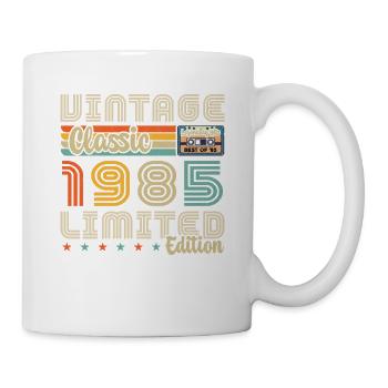1985 Vintage Born in 1985 Birthday Gift - Mug - white - Right