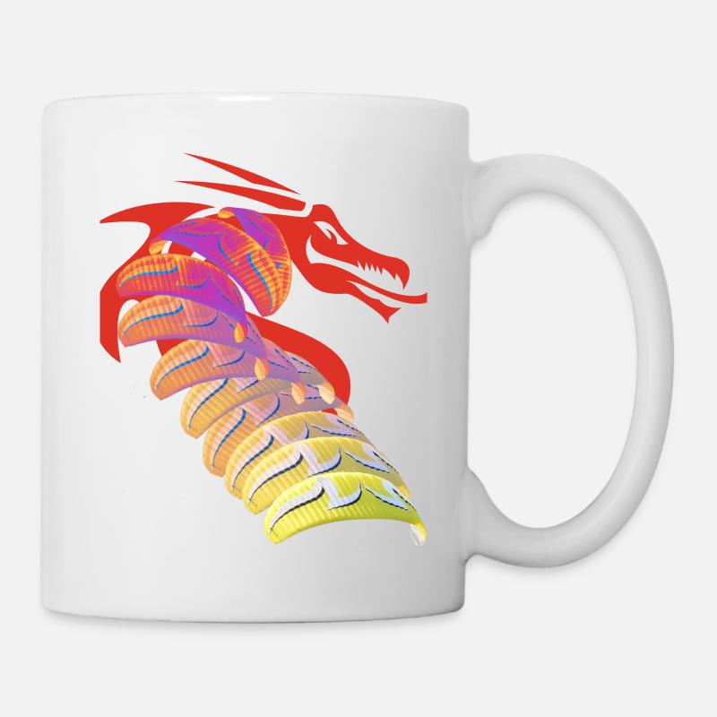 Paramoteur Dragon - Mug blanc - blanc