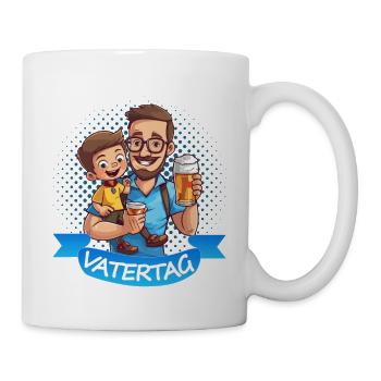 Mein erster Vatertag - Tasse - Weiß - Rechts