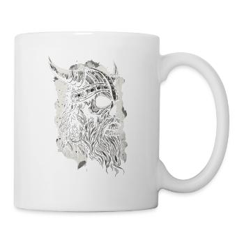 Vikings Guerriers nordiques Asgard Valhalla Midgard - Mug blanc - blanc - Droite