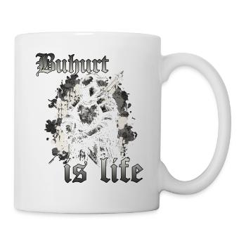Buhurt Bouhourt Knight Compétition Guerrier Sport - Mug blanc - blanc - Droite