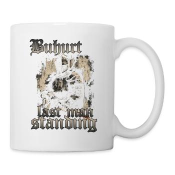 Tournoi de Chevaliers Motif Gymnastique Joute Guerrier Buhurt - Mug blanc - blanc - Droite