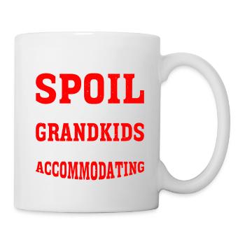 I Don't Spoil My Grandkids 5 - Tasse - Weiß - Rechts