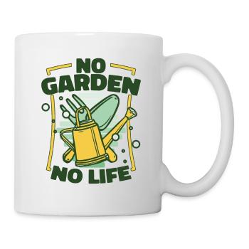 No Garden No Life Horticultural Allotment Garden - Mug - white - Right