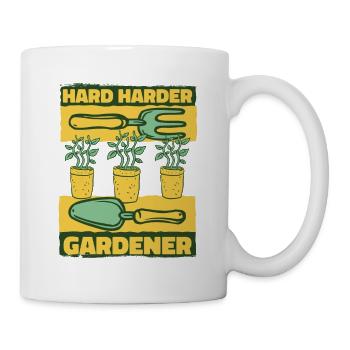 Jardin de jardins potagers horticoles Hard Gardener - Mug blanc - blanc - Droite