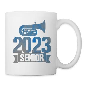 Tuba 2023 Senior Geschenk - Tasse - Weiß - Rechts