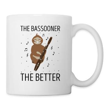 Fagottist für Fagottorchester und Fagottist - Tasse - Weiß - Rechts