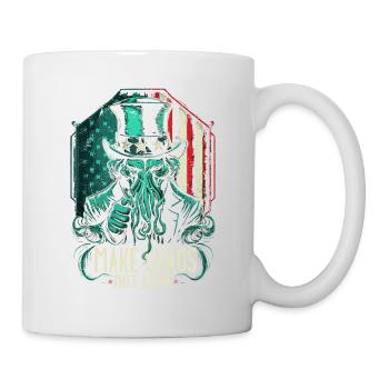 Cthulhu Make Chaos Not Love, Cosmic Horror - Tasse - Weiß - Rechts
