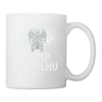 Camp Cthulhu, Funny Cosmic Horror Cthulhu - Mug - white - Right
