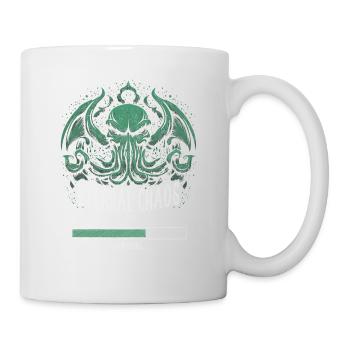 Cthulhu Chaos Loading, Cosmic Horror Cthulhu - Mug - white - Right