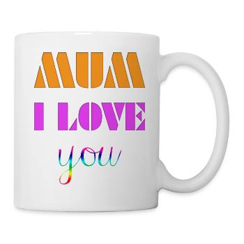 Mum i love you - Mug - white - Right
