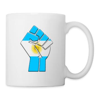 Argentina Flag Argentinian Country Pride Native - Mug - white - Right