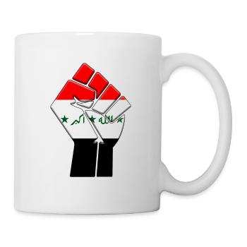 Irak-Flagge Irakischer Landstolz Einheimische Abstammung - Tasse - Weiß - Rechts
