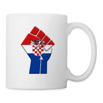 Croatia Flag Croatian Country Pride Native - Mug - white - Right
