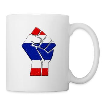 Thailand-Flagge Thailändischer Landstolz Einheimische Familie - Tasse - Weiß - Rechts