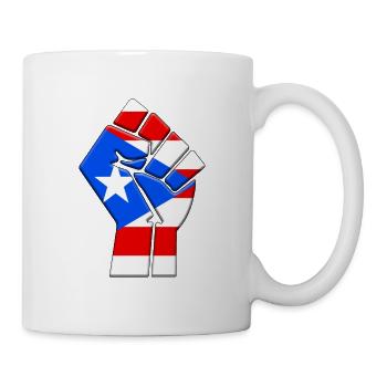 Puerto Rico Flag RIcan Boricua Country Pride - Mug - white - Right
