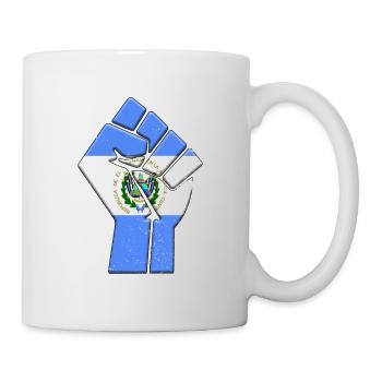 El Salvador Drapeau Pays salvadorien Fierté Natif - Mug blanc - blanc - Droite