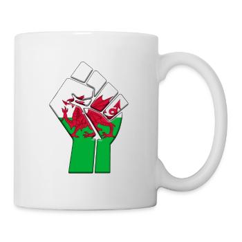 Wales United Kingdom Flag Welsh UK Country Pride - Mug - white - Right