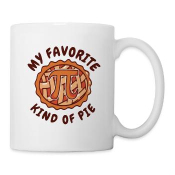 Pi Day Cake Math Number Pi Symbol Food - Mug blanc - blanc - Droite