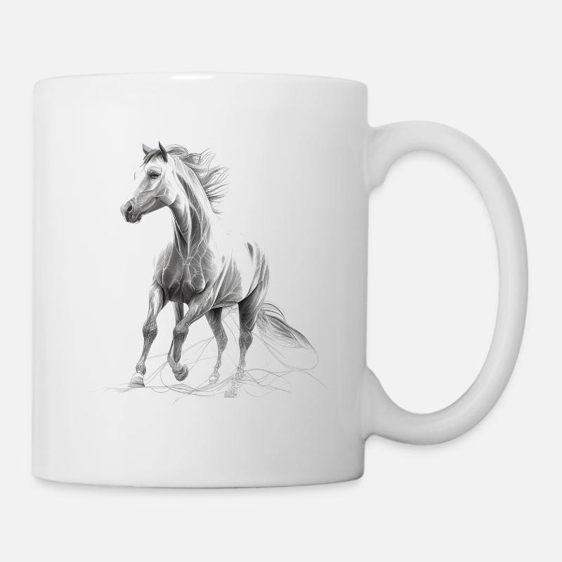 Wild horse - Mug - white