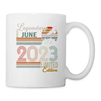 Birthday: June 1923 Limited Edition Vintage - Mug - white - Right