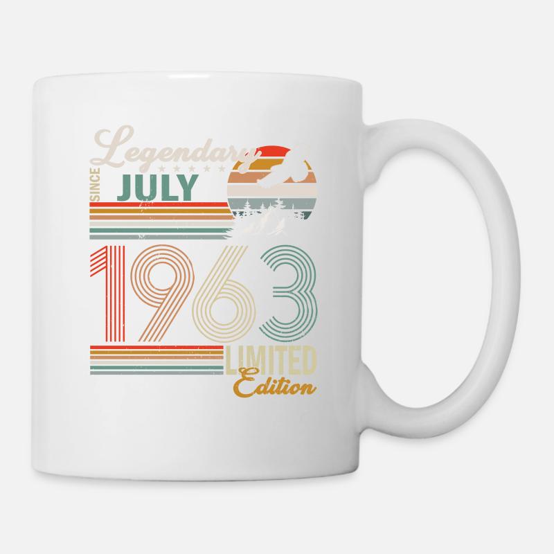 Né en juillet 1963 - Mug blanc - blanc
