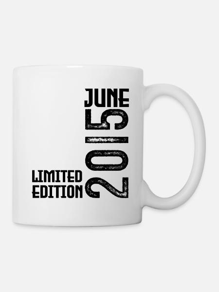 Geschenk Juni 2015 Jubiläum Juni 2015. Juni 2015 - Tasse - Weiß