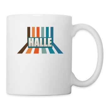 Halleserin Halleser Halle - Mug - white - Right