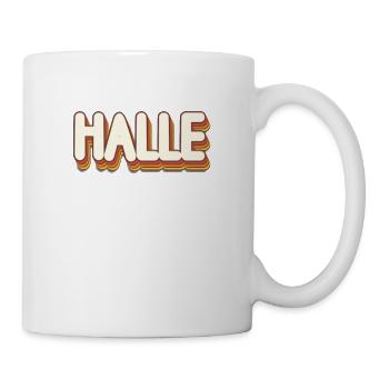 Halleserin Halleser Halle - Mug - white - Right