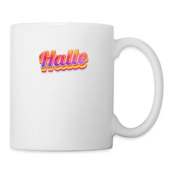 Halleserin Halleser Halle - Mug - white - Right