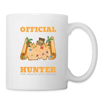 Fauteuil officiel chasseur de trésors - Mug blanc - blanc - Droite
