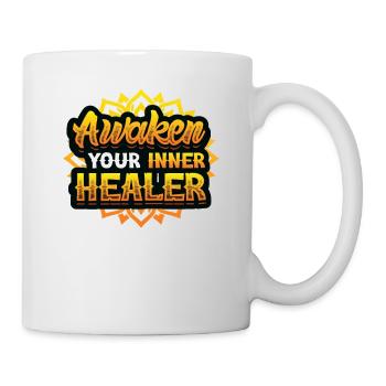 Awaken Your Inner Healer, Reiki Spiritual - Mug - white - Right